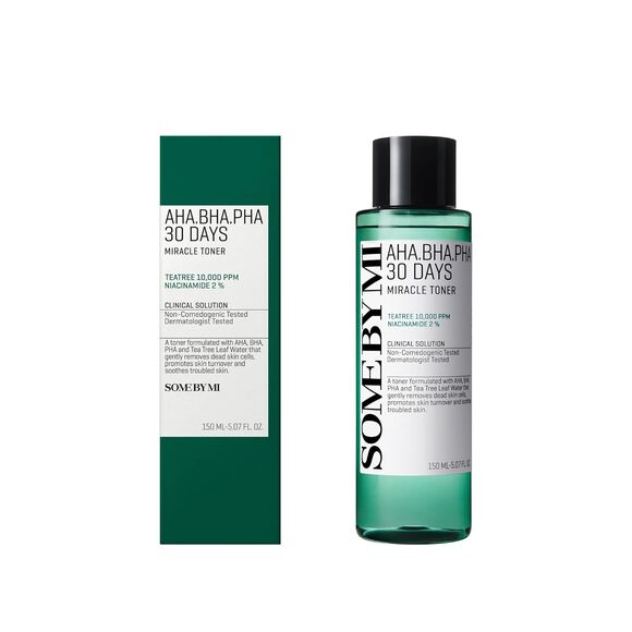 SOME BY MI AHA BHA PHA 30 Days Miracle Toner 150ml | Exfoliating, Pore Care New - Picture 3 of 10